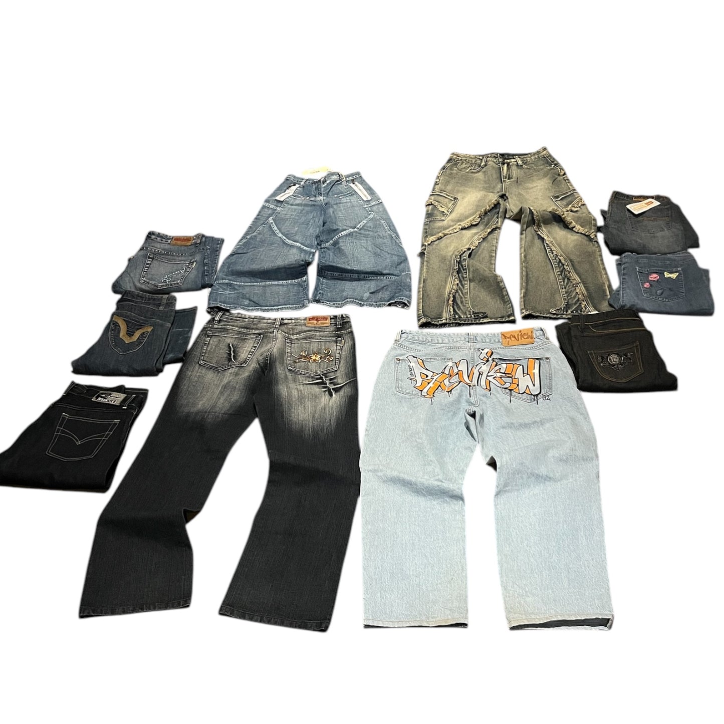 Resell Bundle 10 baggy Jeans