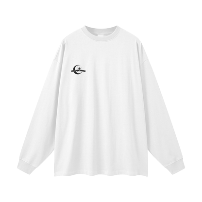 Streetwear Unisex 100% Cotton Long Sleeve Tee