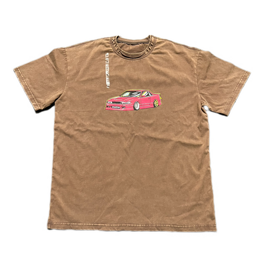 Vintage Retro car print shirt