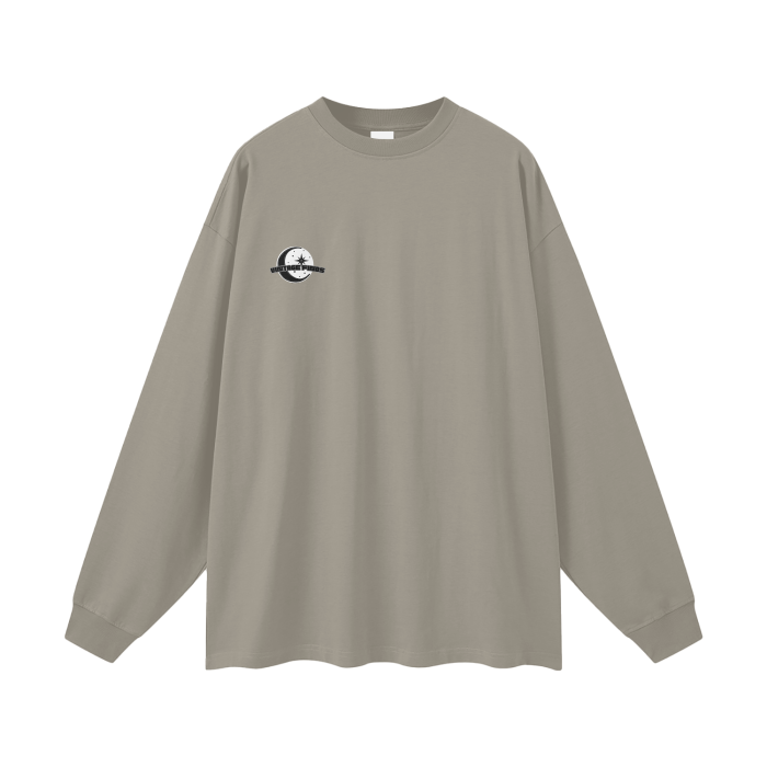 Streetwear Unisex 100% Cotton Long Sleeve Tee