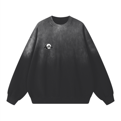 Pure Cotton Handcrafted Monkey Wash Sweatshirt