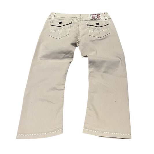 Embroidered baggy Jenas