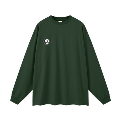 Streetwear Unisex 100% Cotton Long Sleeve Tee