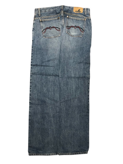 Baggy Jeans Embroidered Backpocket (33)