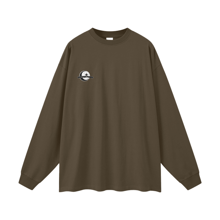 Streetwear Unisex 100% Cotton Long Sleeve Tee