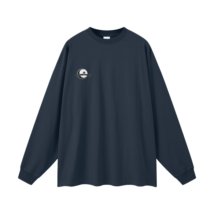 Streetwear Unisex 100% Cotton Long Sleeve Tee