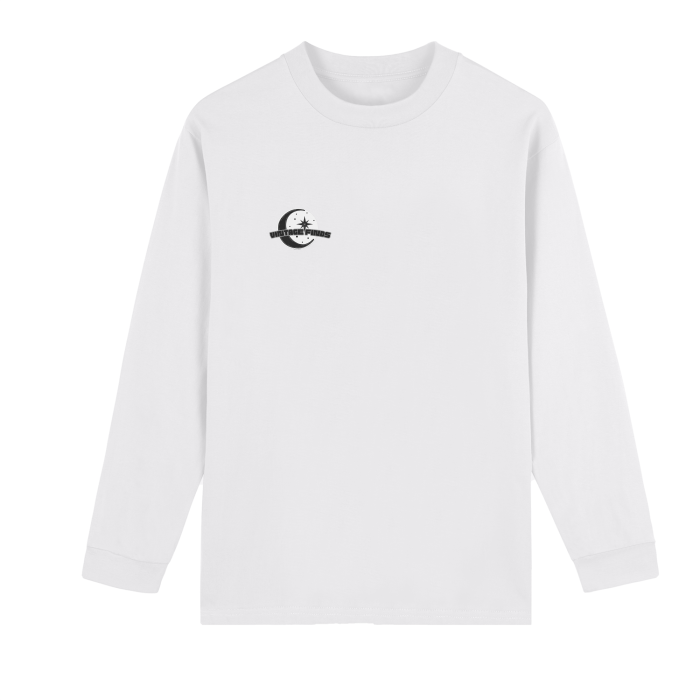 Unisex Crew Neck 100% Cotton Long Sleeve