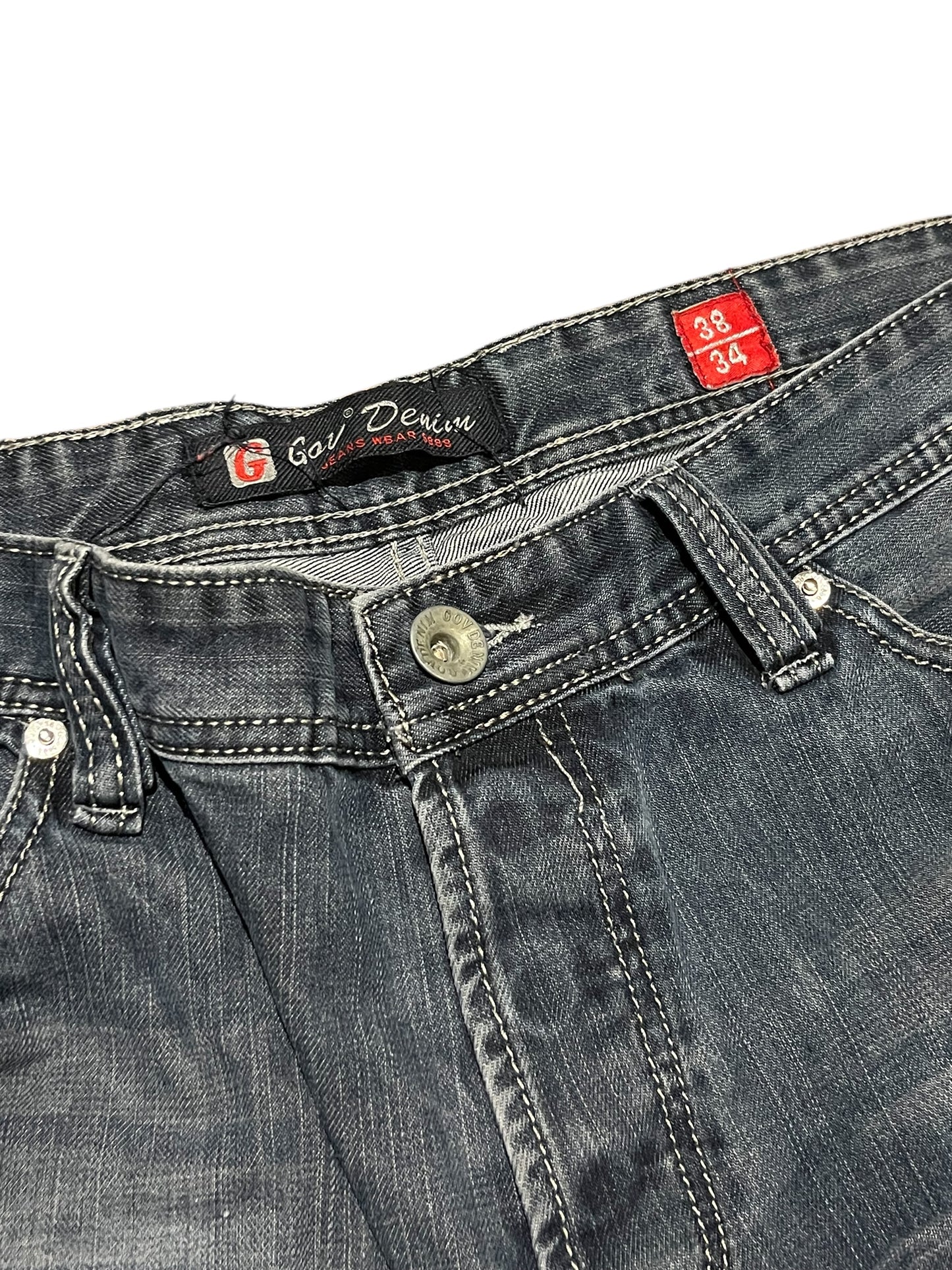 Baggy Jeans Embroidered backpocket (38/34)