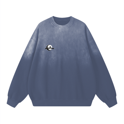 Pure Cotton Handcrafted Monkey Wash Sweatshirt