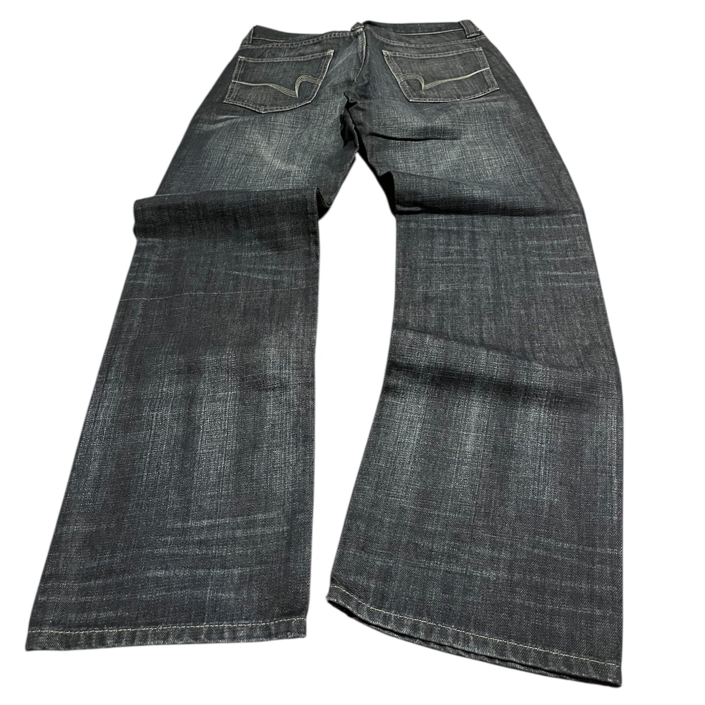 Vintage Baggy Jeans Embroidered backpocket (30/32)