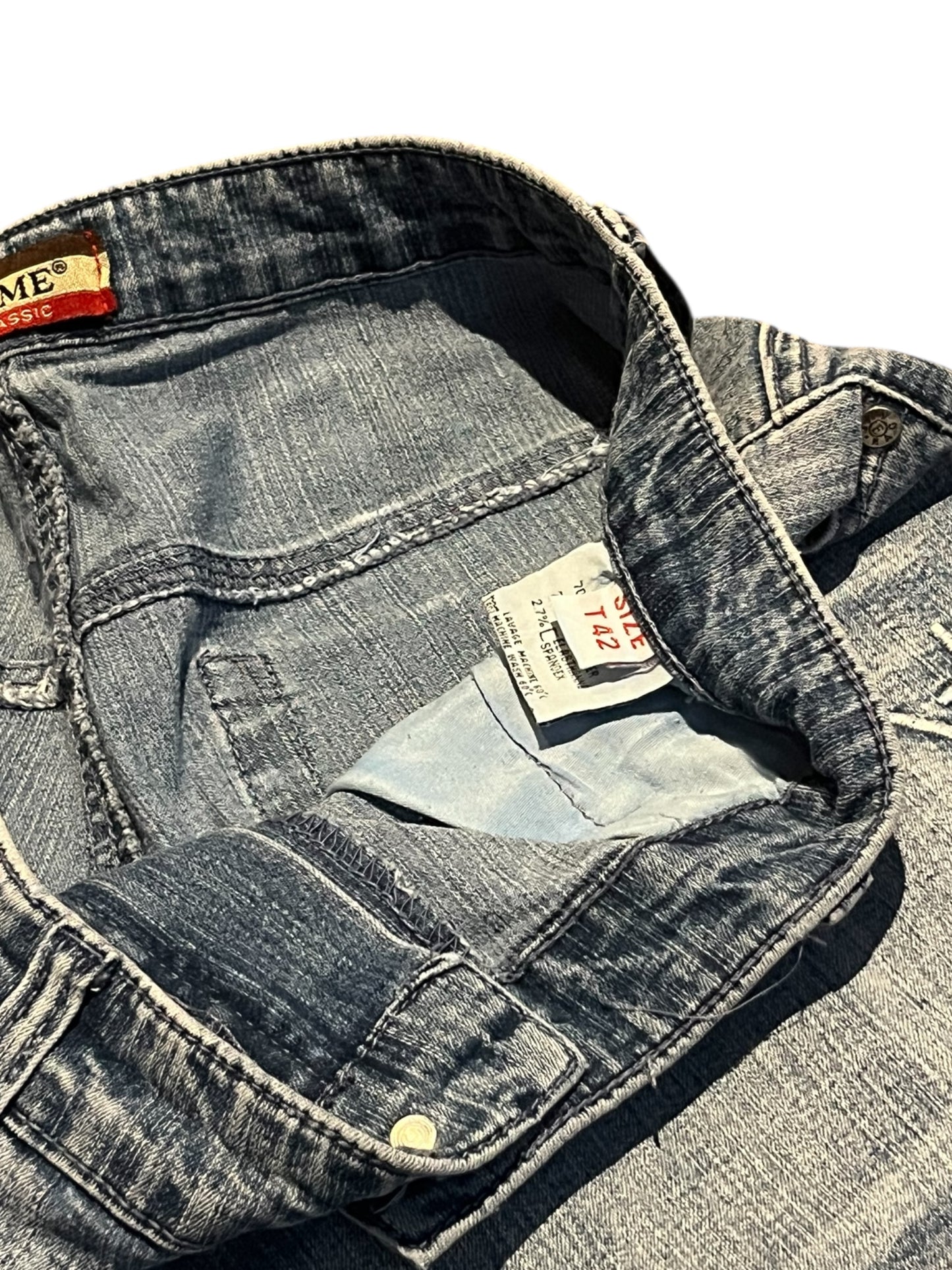 Embroidered baggy Jeans (42)