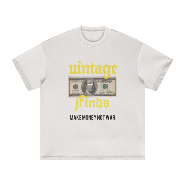 Make money not war shirt