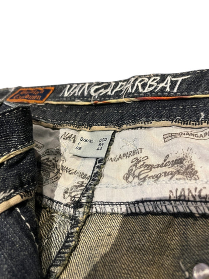 Vintage Embroidered baggy Jeans