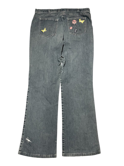 Baggy Jeans Embroidered backpockets (40)