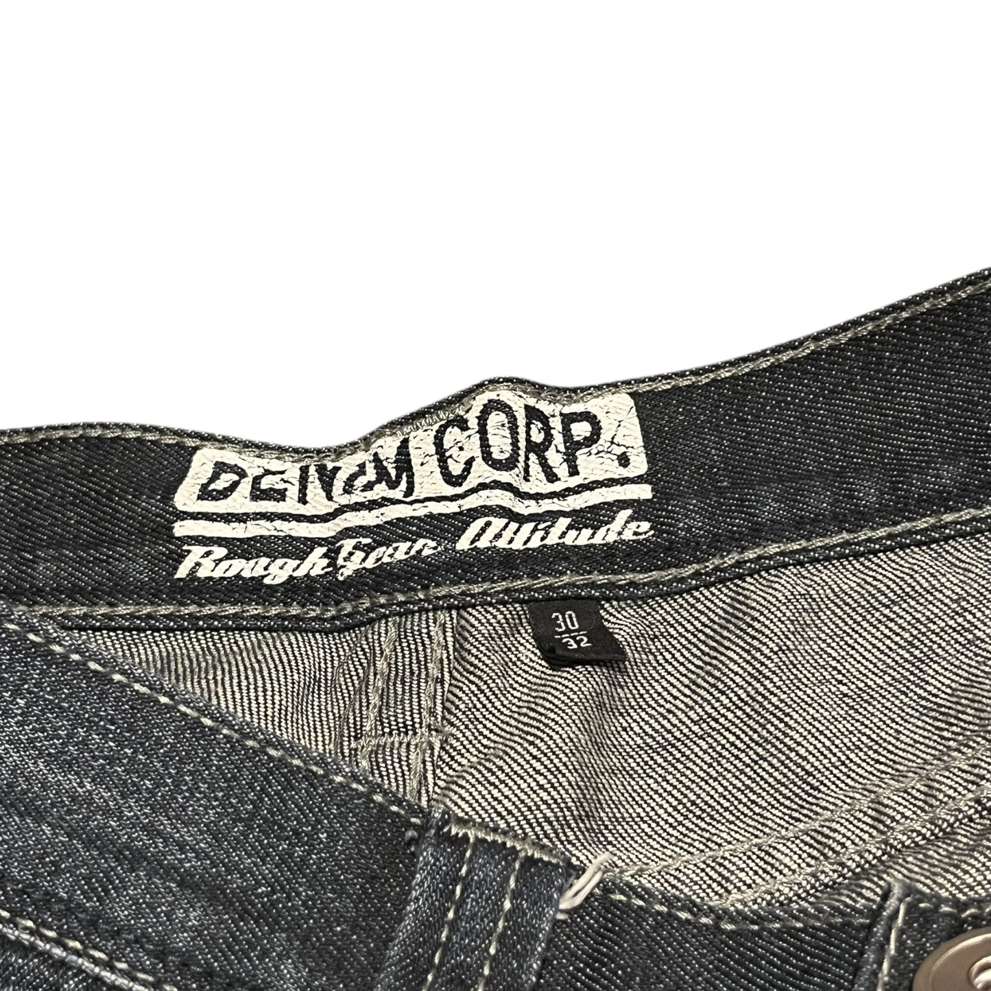 Vintage Baggy Jeans Embroidered backpocket (30/32)