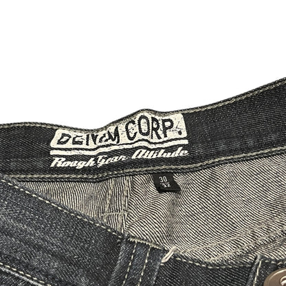 Vintage Baggy Jeans Embroidered backpocket (30/32)