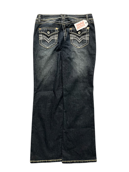 Baggy jeans Embroidered (W/32 L/38)