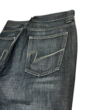Vintage Baggy Jeans Embroidered backpocket (30/32)