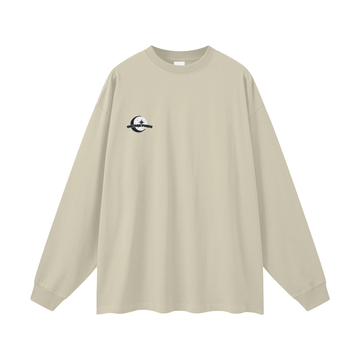 Streetwear Unisex 100% Cotton Long Sleeve Tee