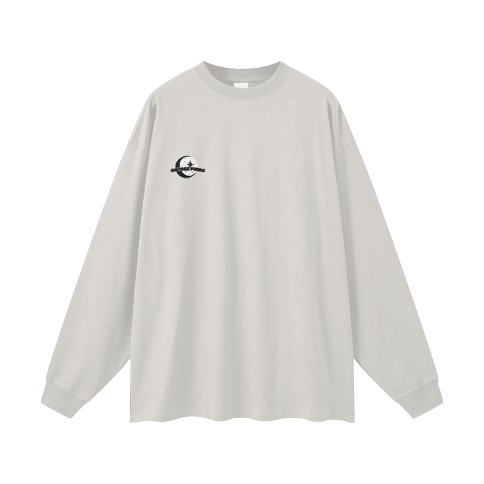 Streetwear Unisex 100% Cotton Long Sleeve Tee